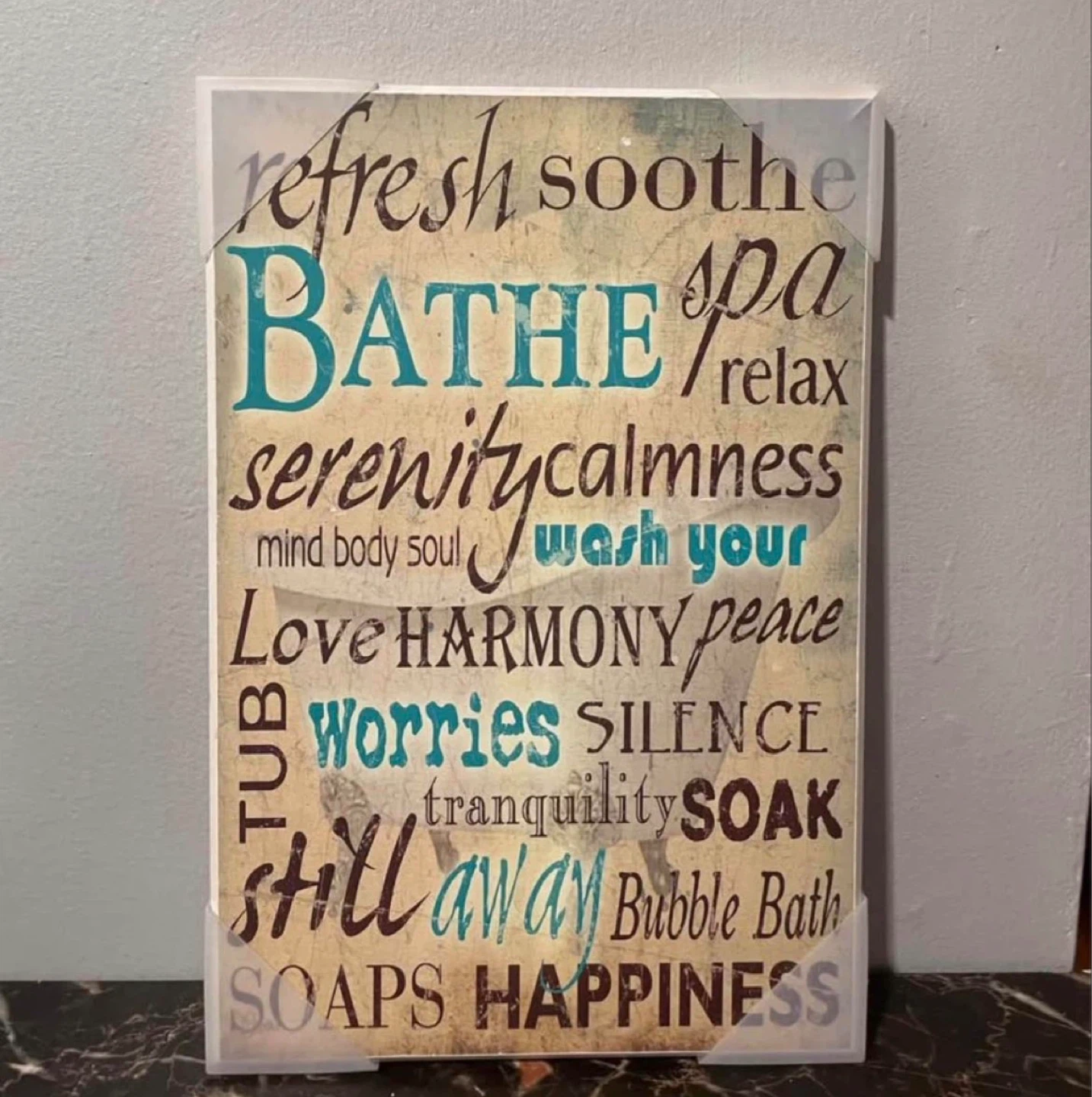 Accent Decor Wall Art $10