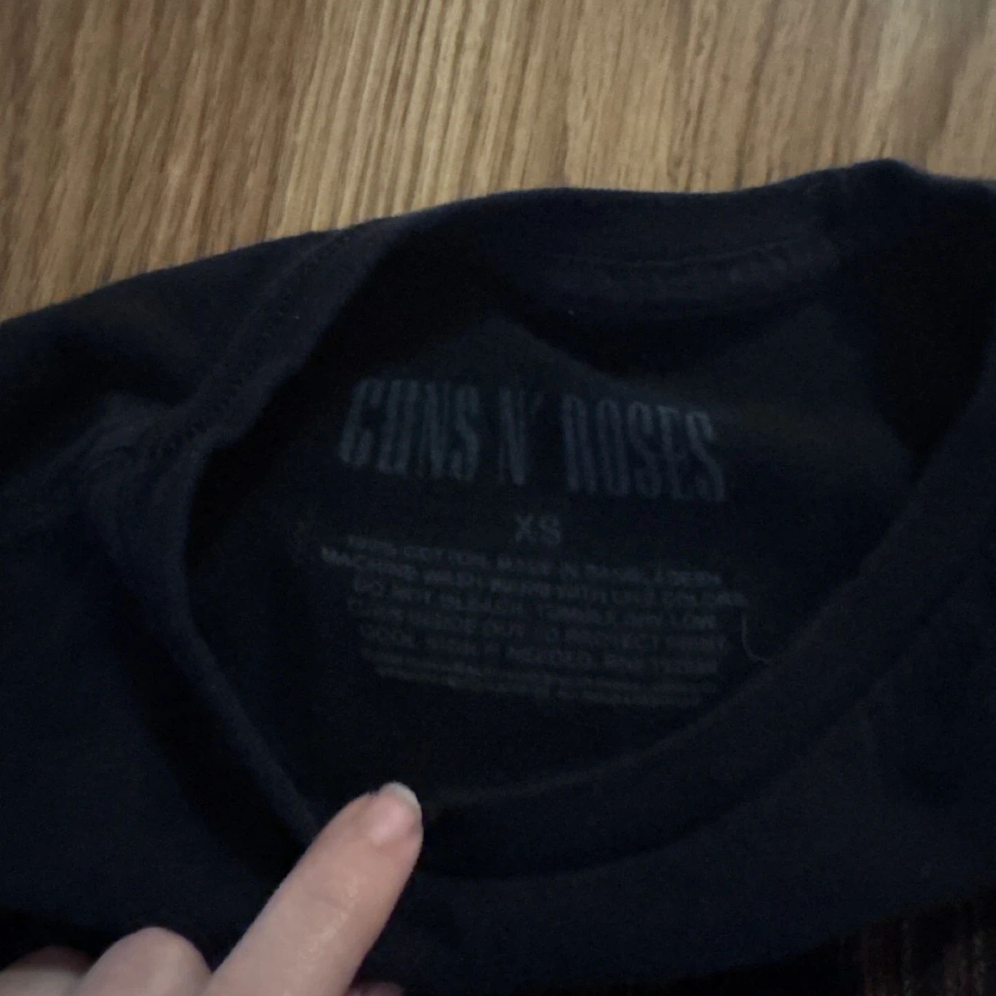 Guns N' Roses Band T-Shirt - Black - XS - photo 3