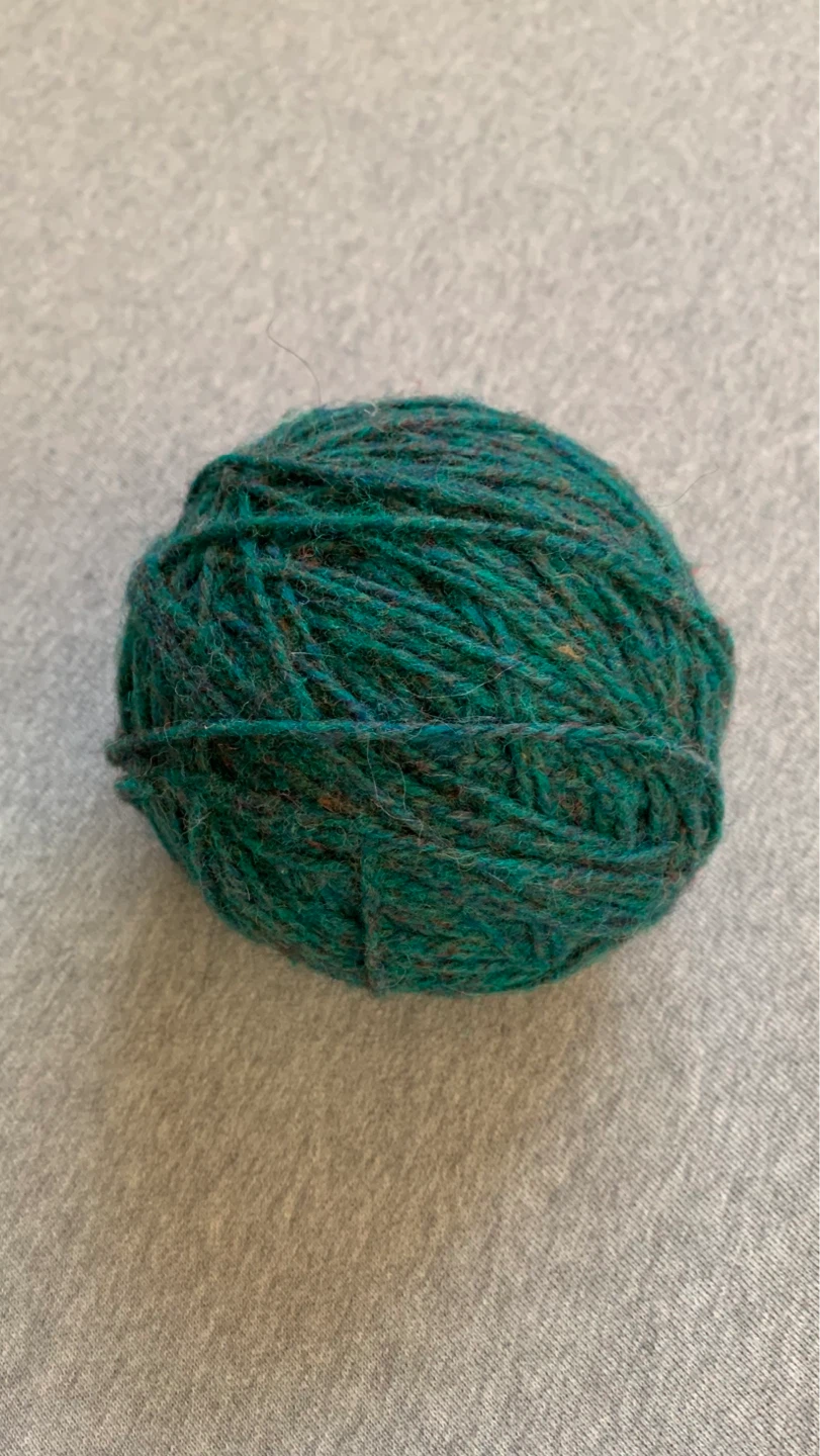 Teal Yarn Ball