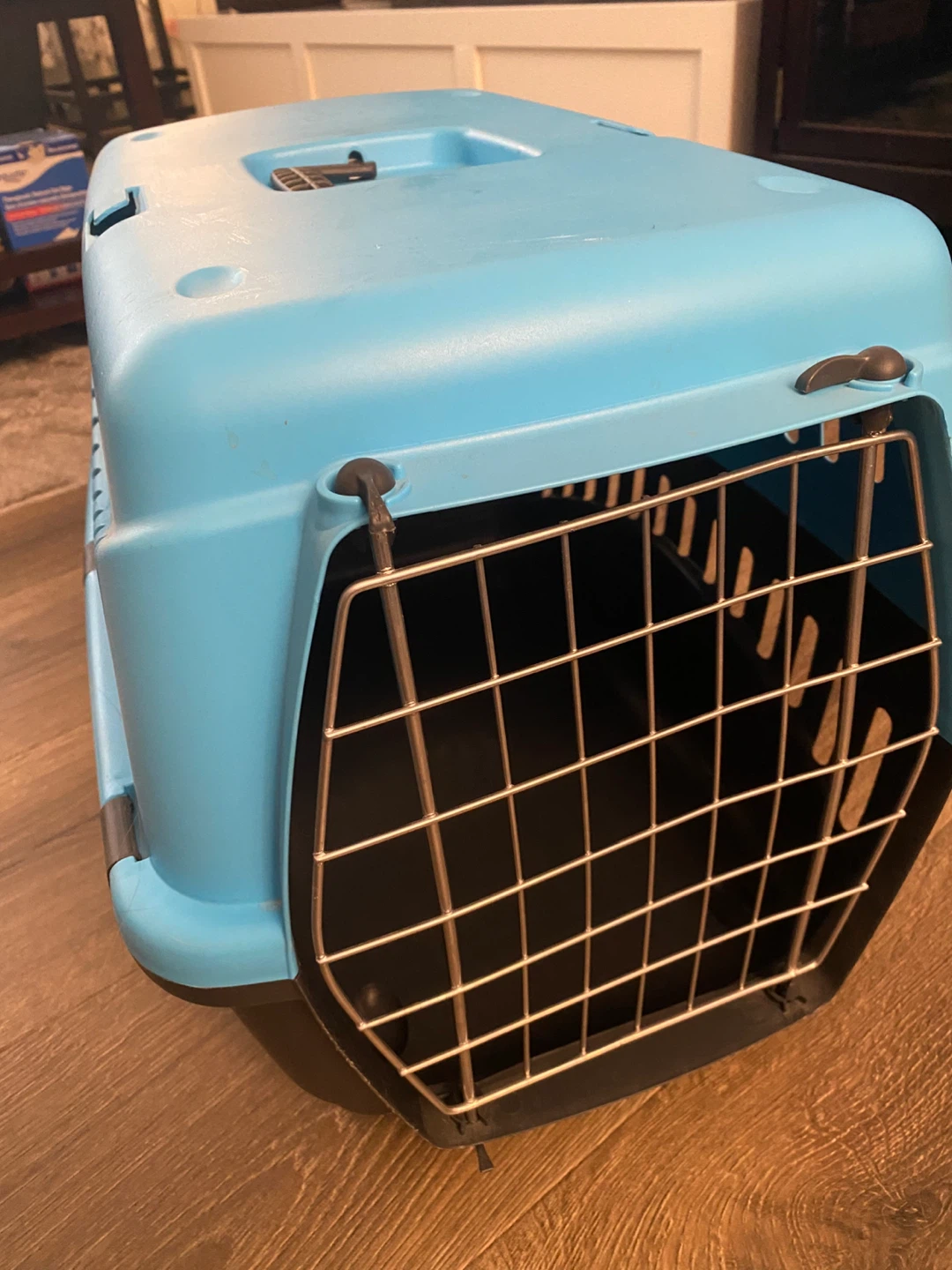 Blue Pet Carrier