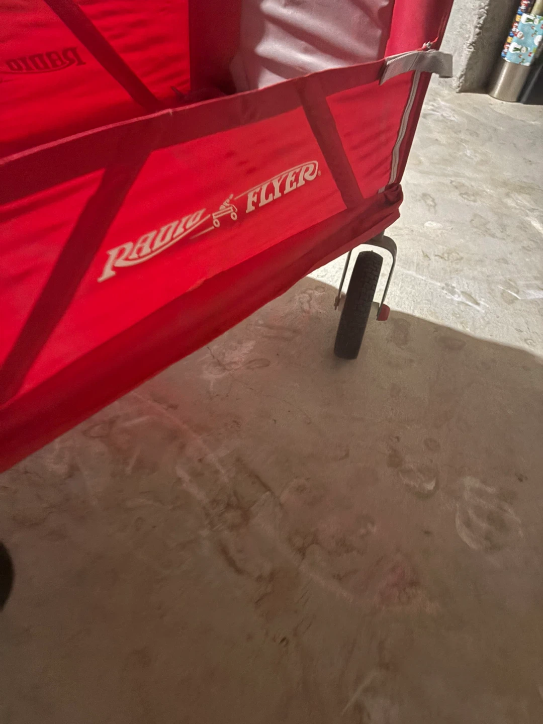 Red Radio Flyer Wagon with Canopy - photo 4