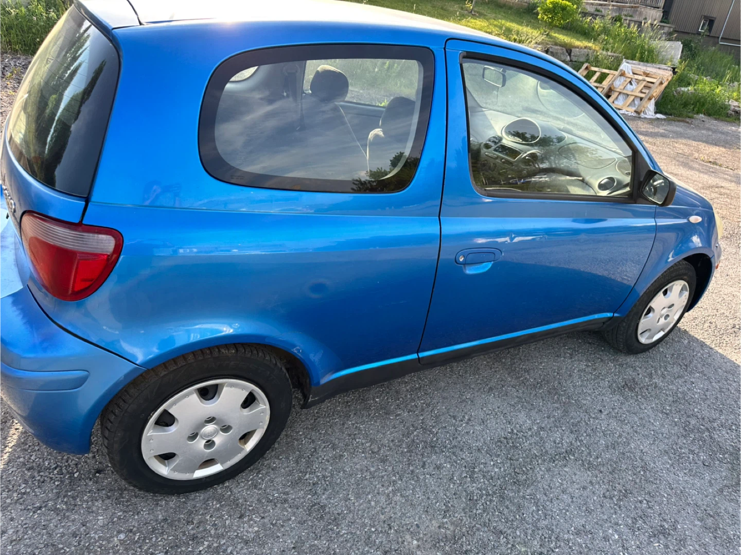 Blue Toyota Echo Hatchback - photo 3