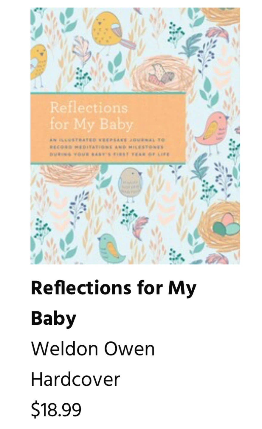 NEW✨ Reflections Journal for your Baby - photo 2