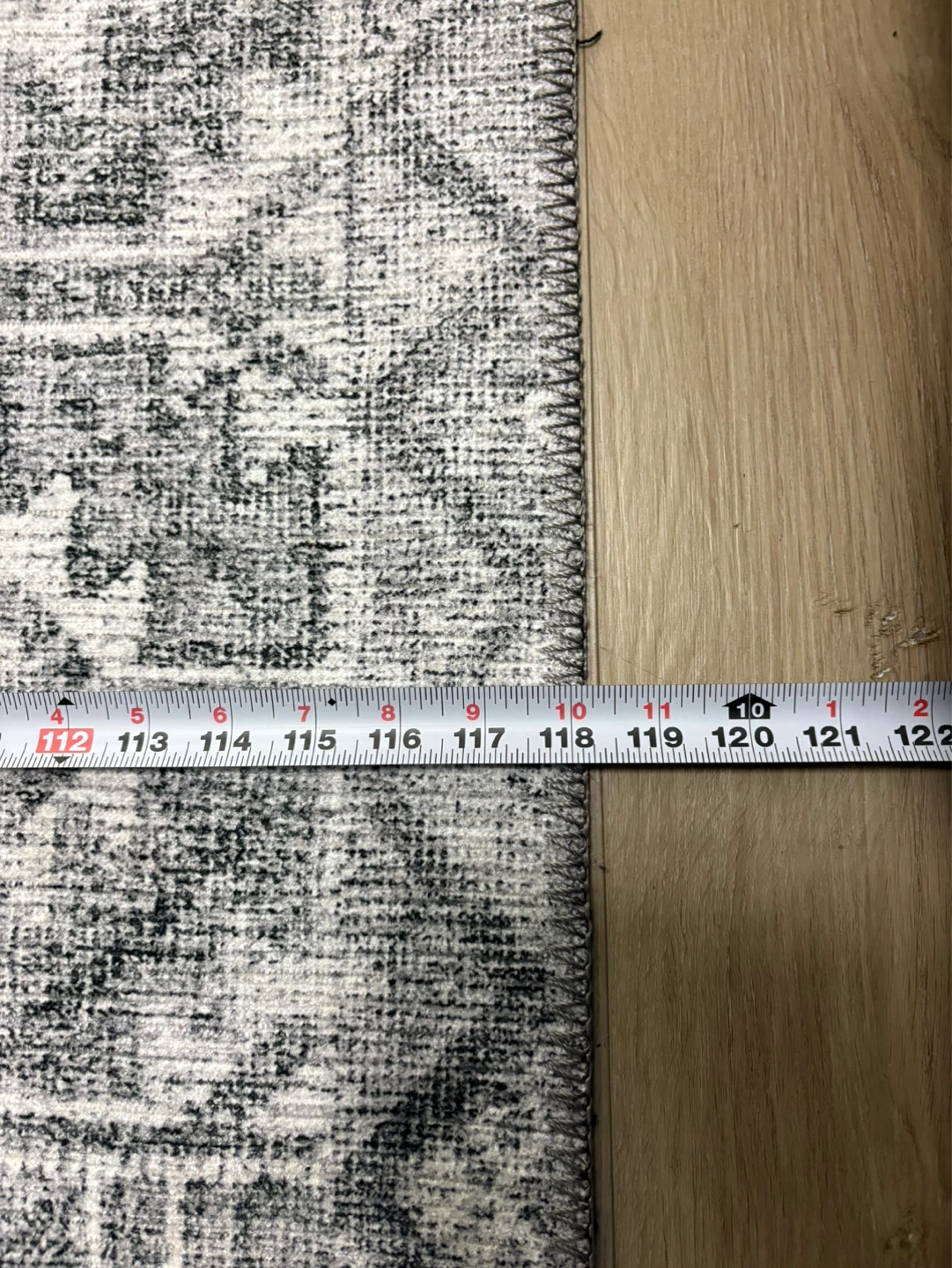 Grey Vintage Style Area Rug