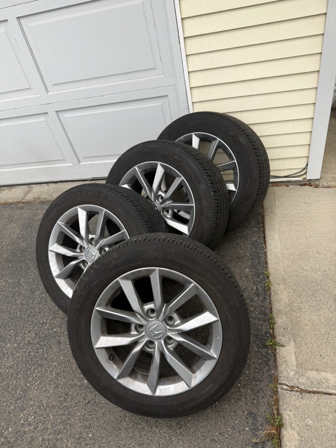 Honda Alloy Wheels with Tires 2025