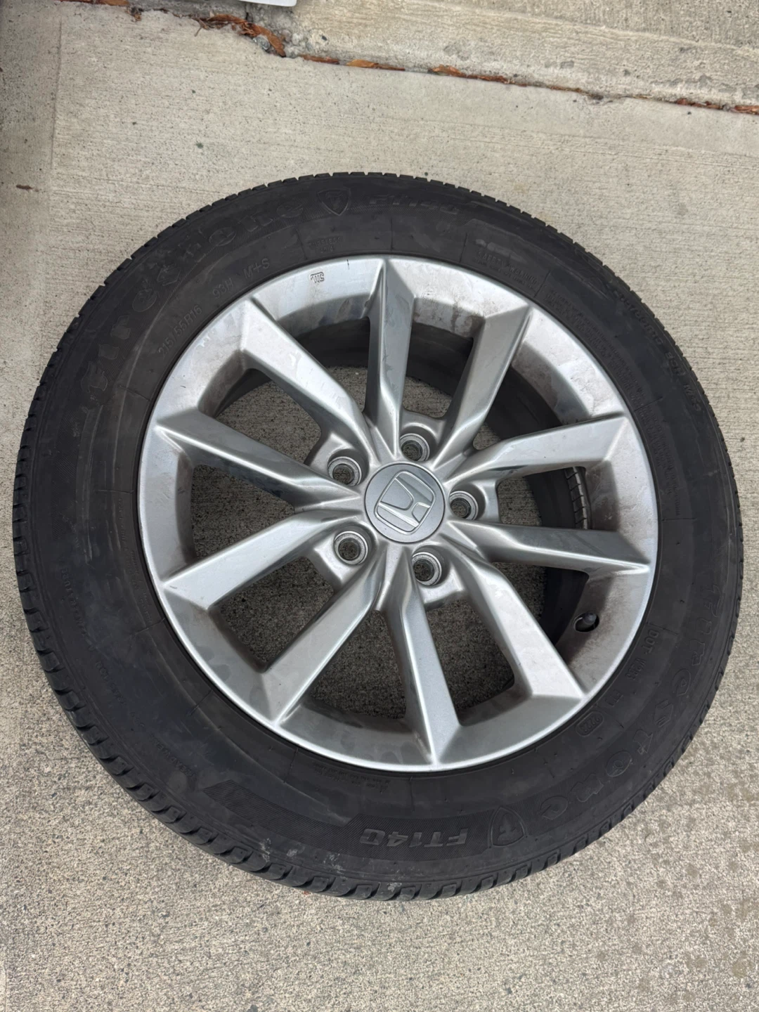 Honda Alloy Wheels with Tires 2025 - photo 3