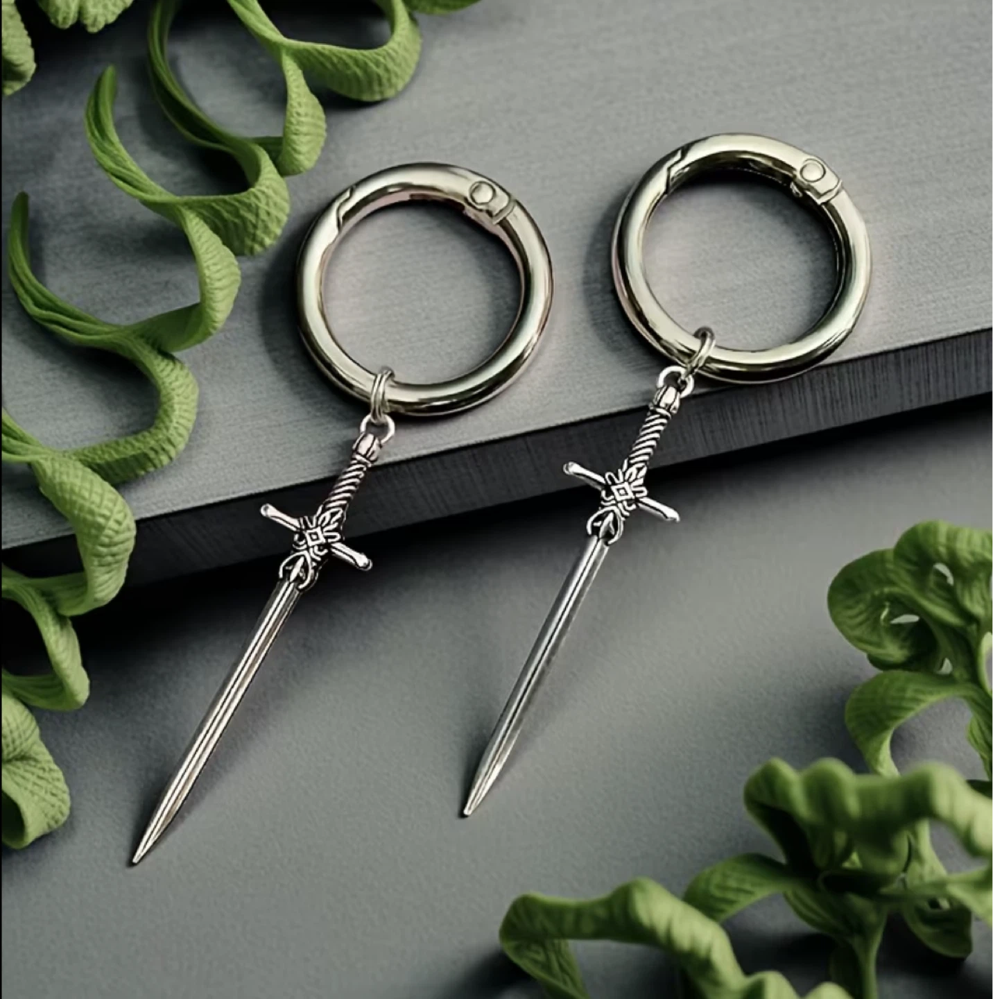 Sword Charm Boot Charms - Set of 2