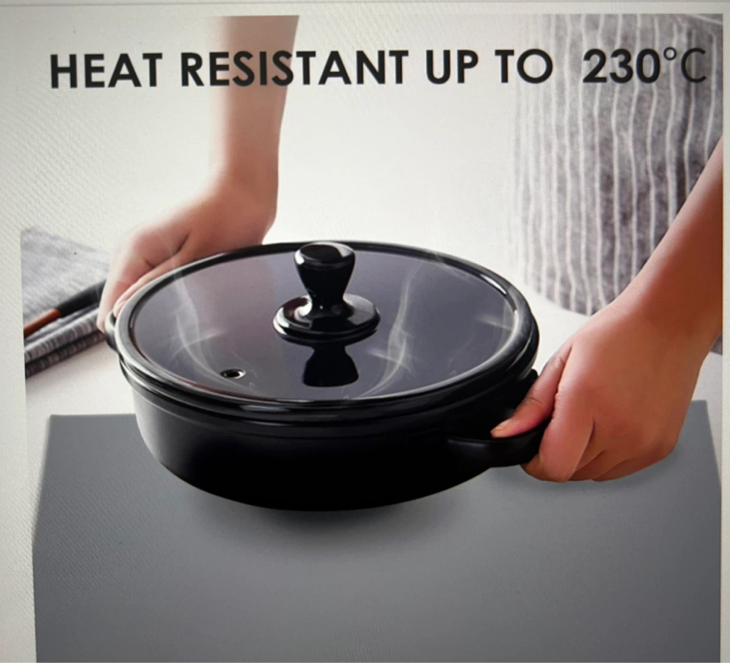 Extra Large Heat Resistant Silicone Mat 27.6" x 16" - photo 4
