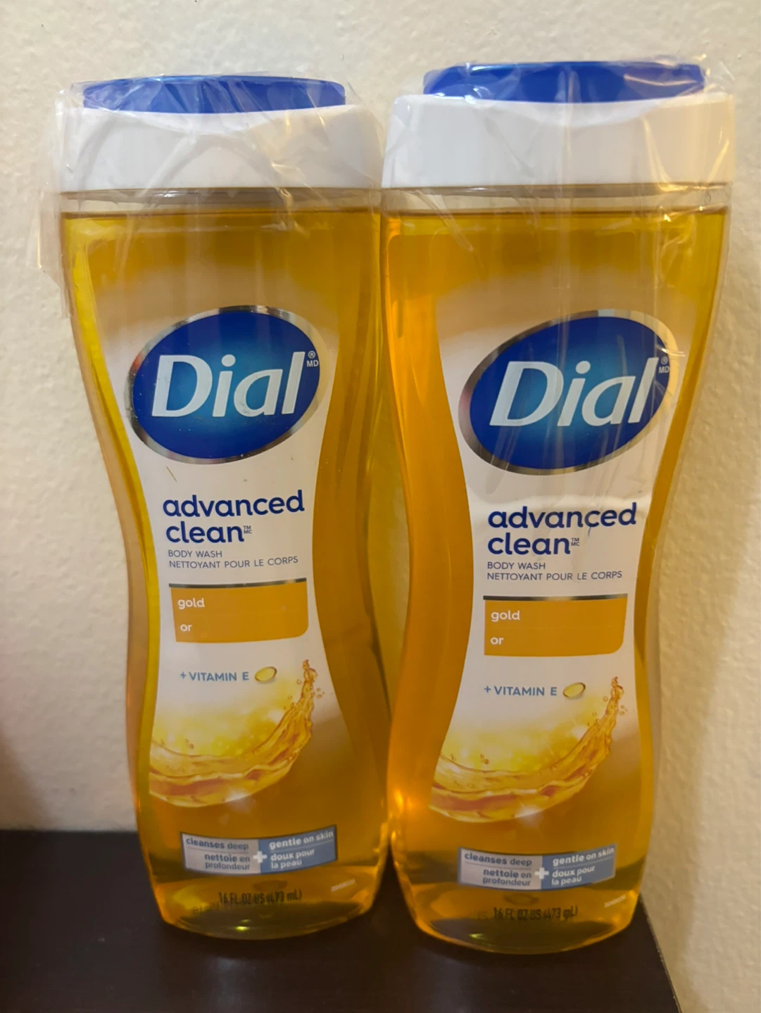 NEW-2 Dial Advanced Clean Gold Body Wash with Vitamin E (2 Pack)
