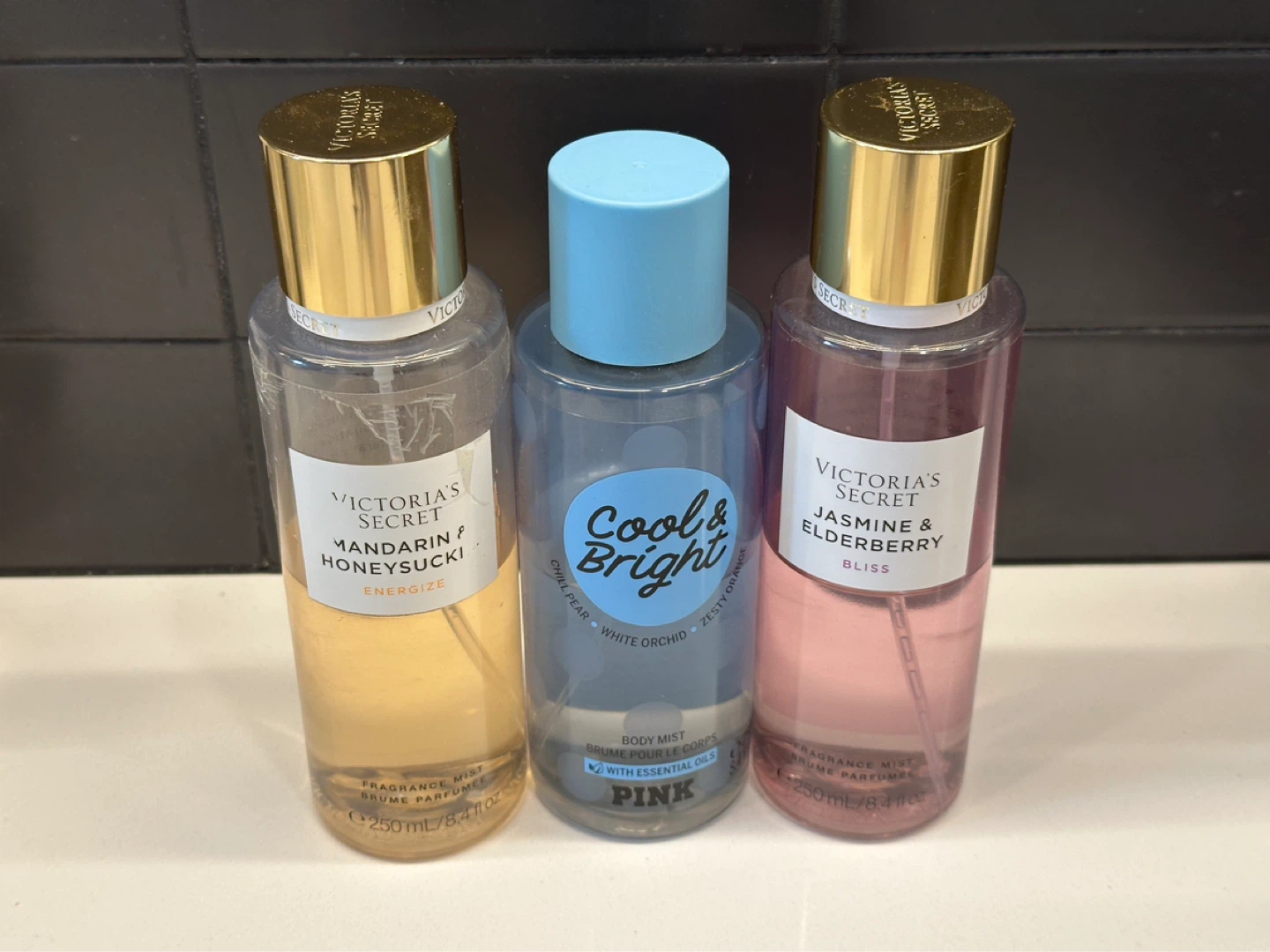 Victoria's Secret Body Mist Lot - 3 x 8.4oz