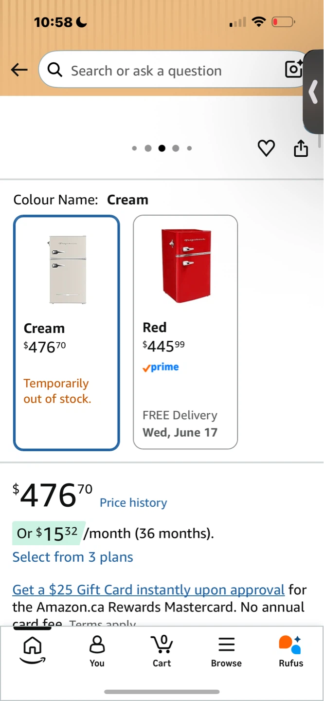 Frigidaire Retro Mini Fridge - photo 5