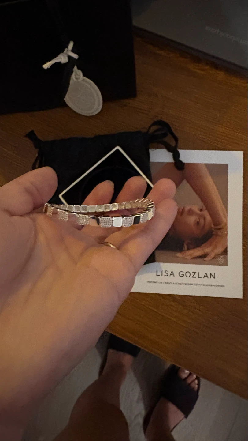 BNWT Lisa Gozlan Silver Bracelet - photo 2