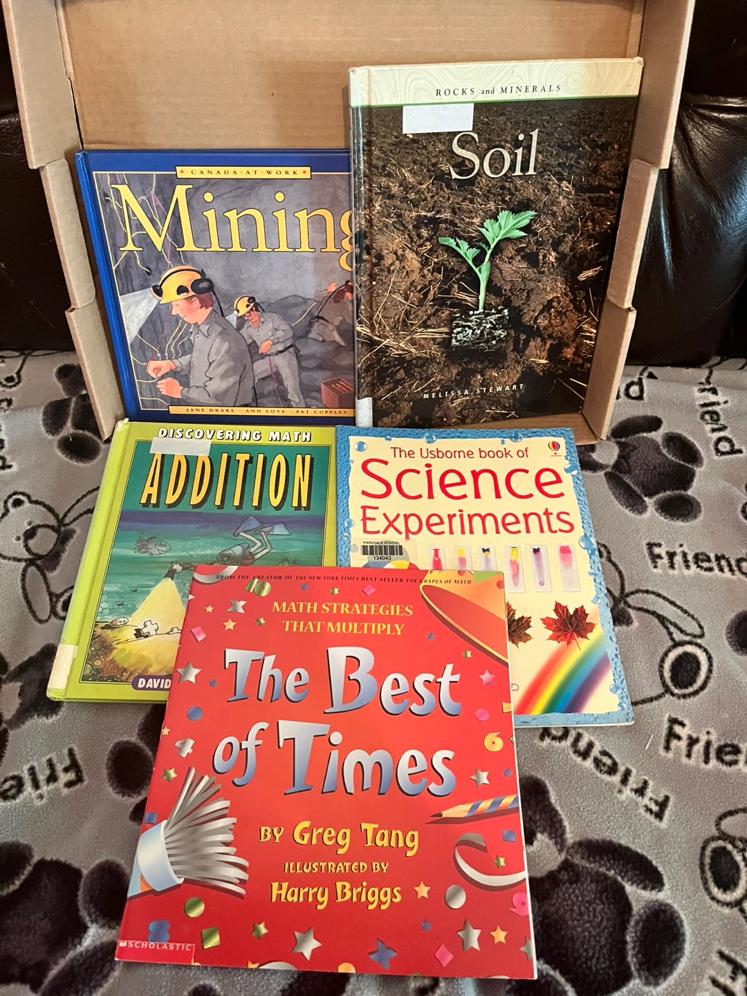 Kids Educational Books Bundle - Math, Science & More