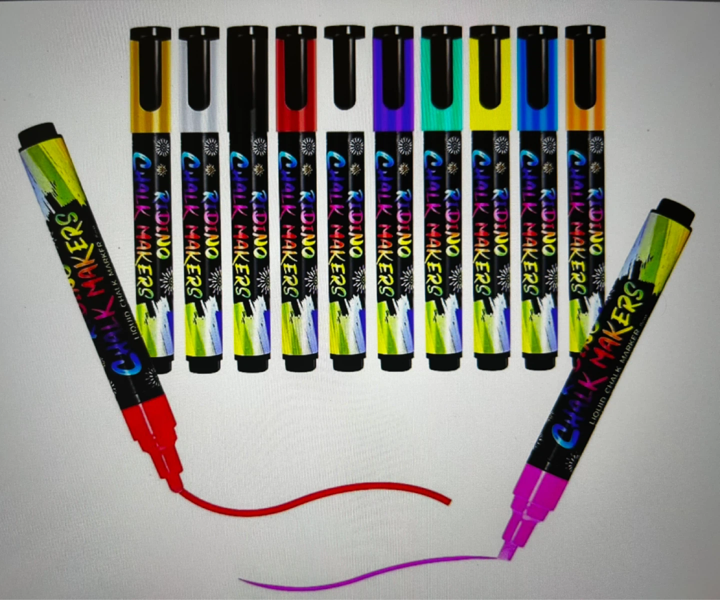 Liquid Chalk Markers - Set of 12 - photo 3