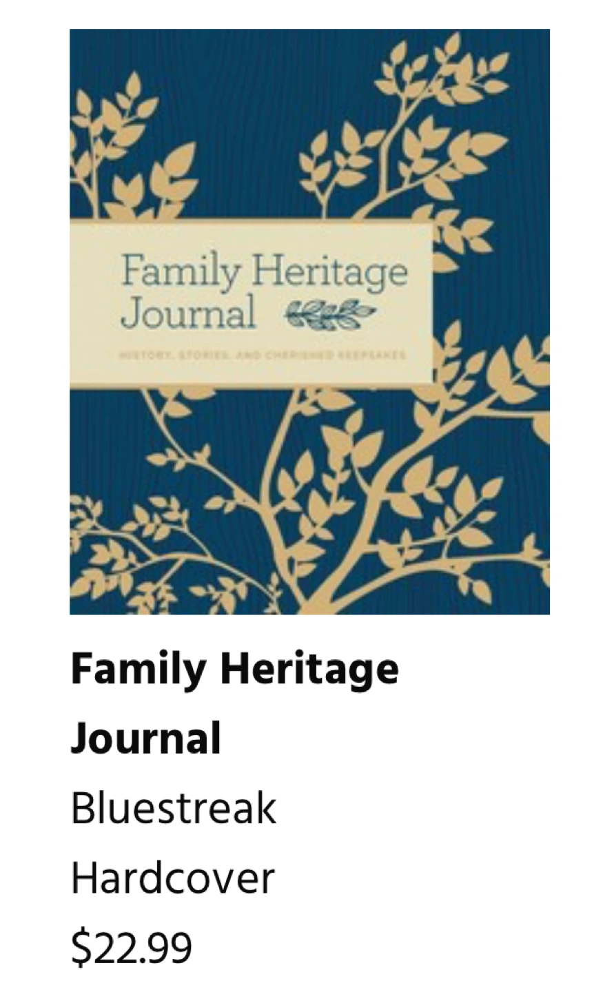 NEW✨Family Heritage Journal - photo 2