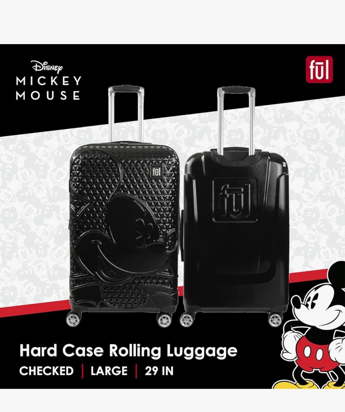Mickey Hard Sided 21" Luggage. - photo 4