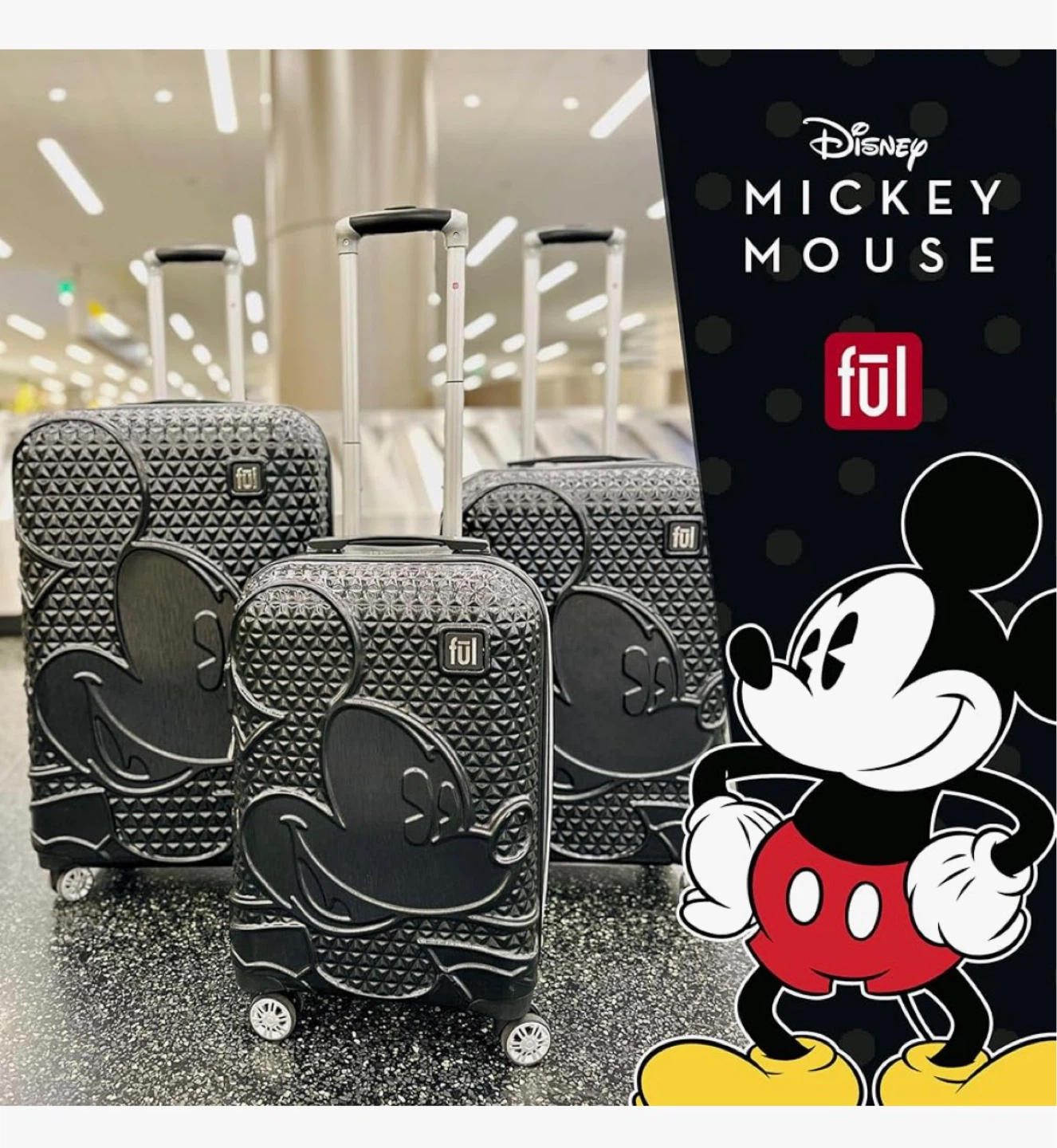 Mickey Hard Sided 21" Luggage. - photo 3