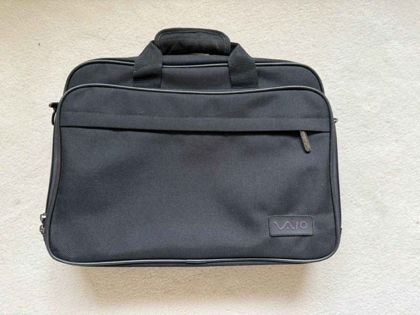 Black VAIO Laptop Bag