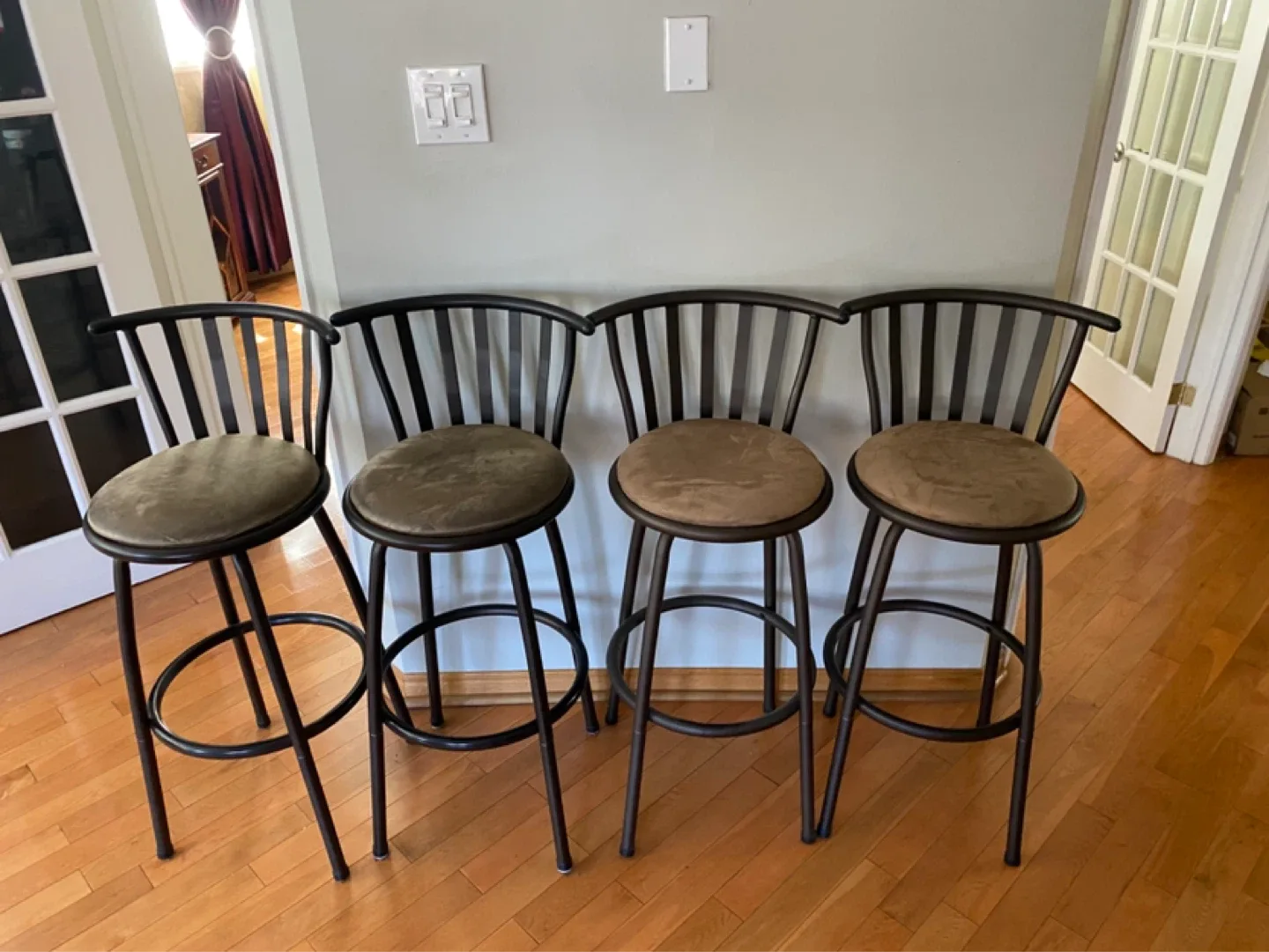 Set of 4 Bar Stools - photo 3