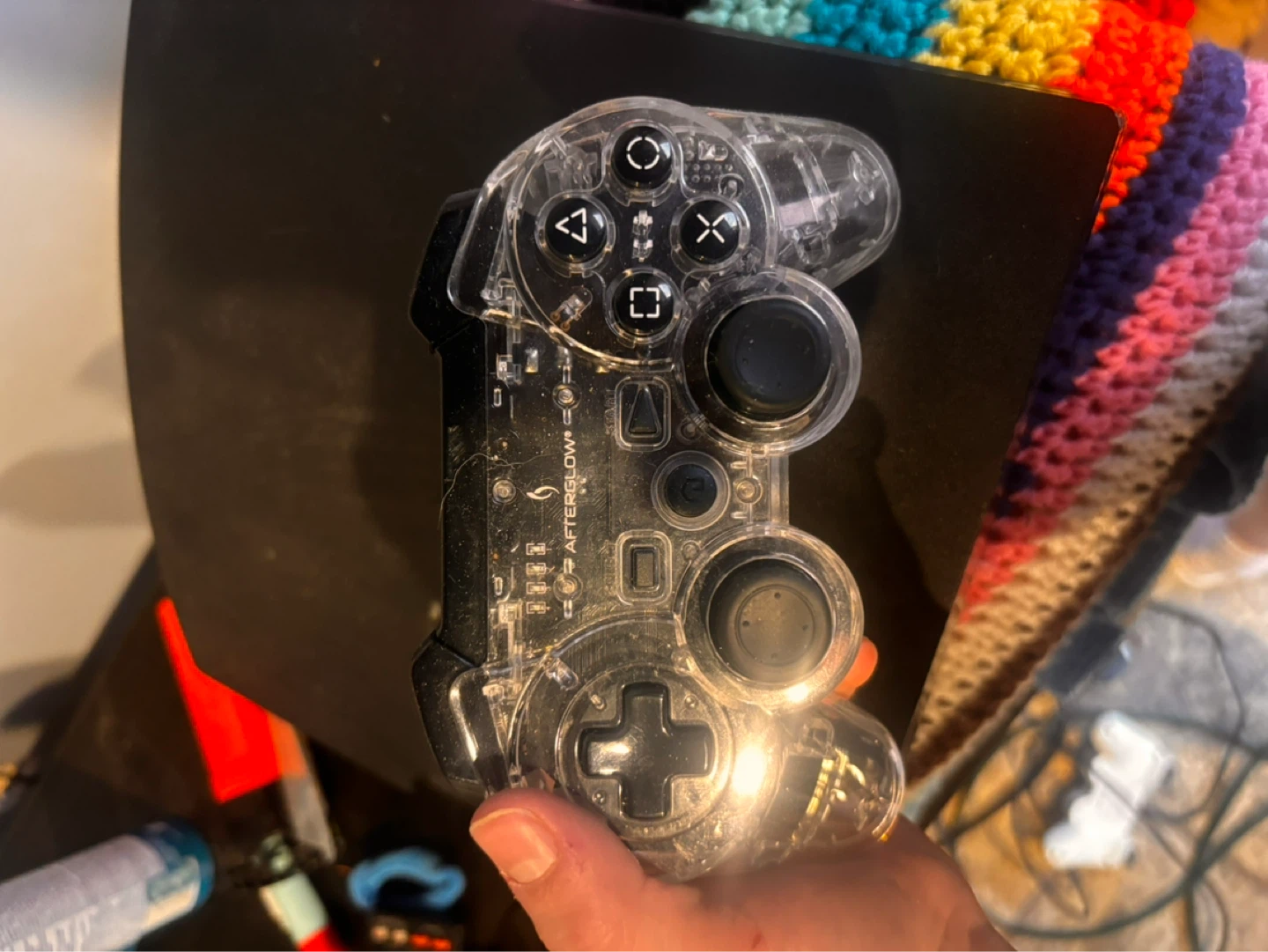 PS3 with controller - photo 2