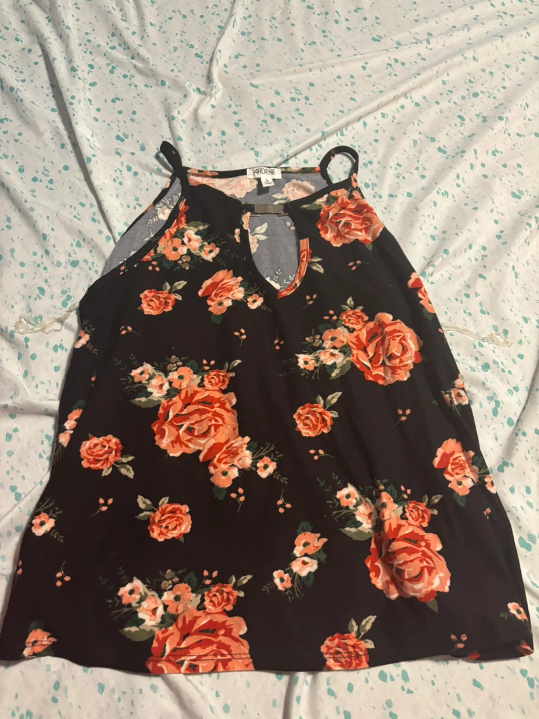 Ardene Floral Tank Top XL