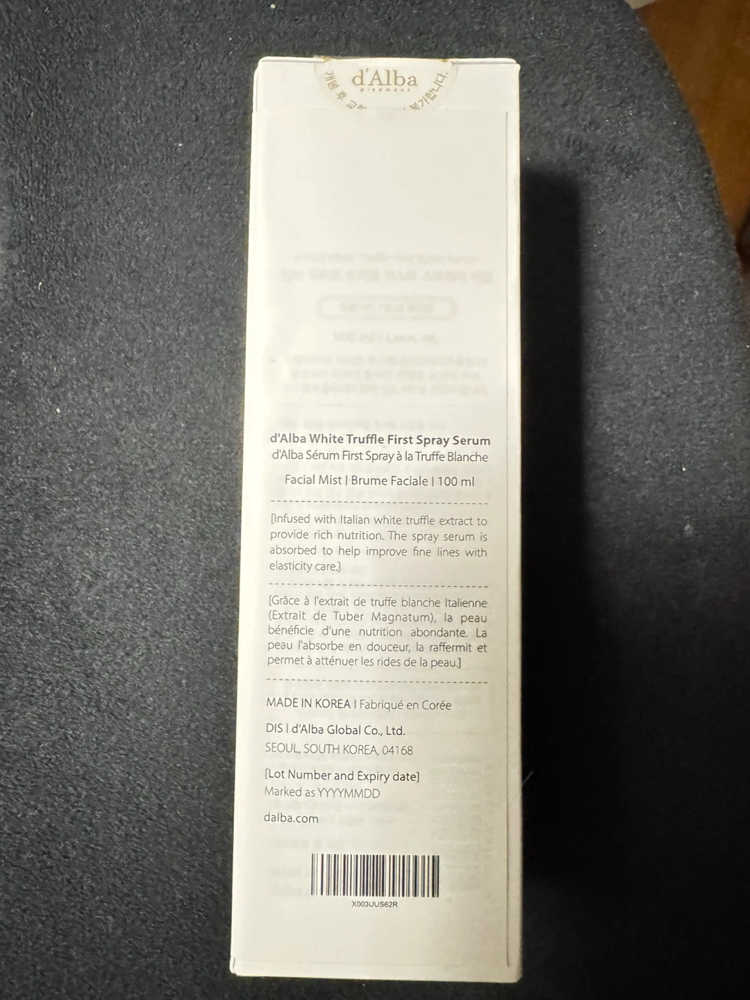 d'Alba White Truffle First Spray Serum 100ml - photo 3