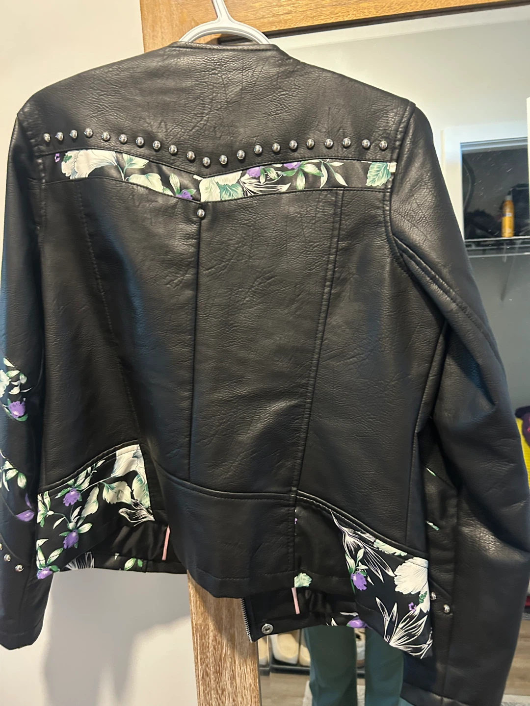 Steve Madden Women's Faux Leather Moto Jacket - photo 3