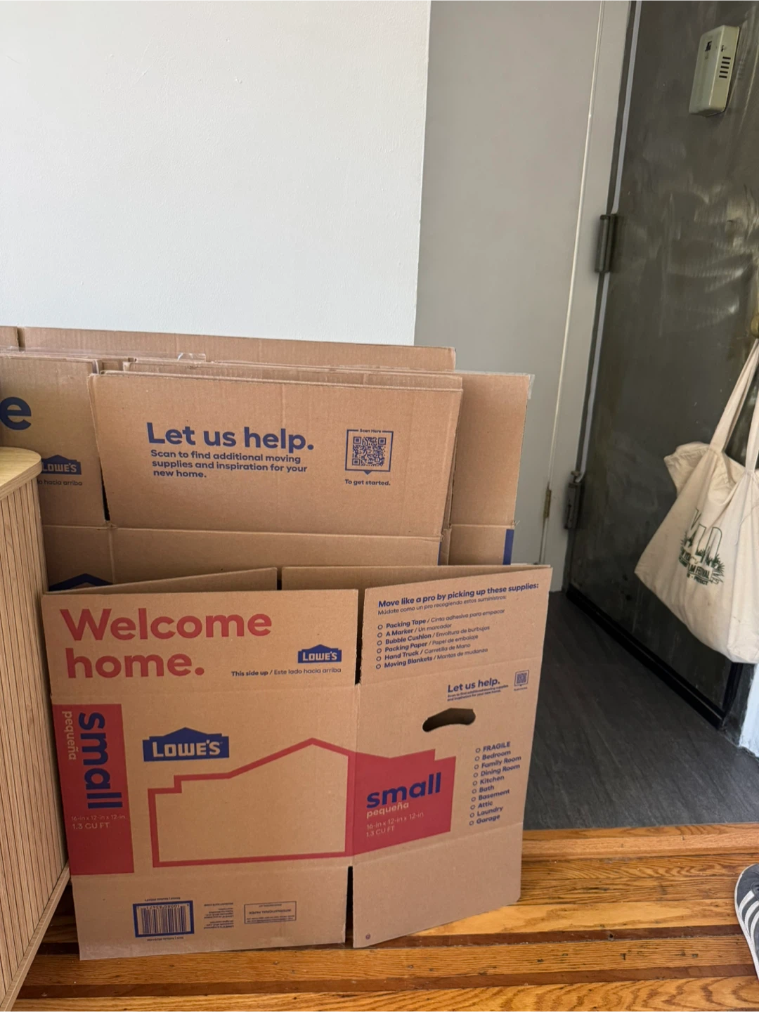 Lowe's Moving Boxes
