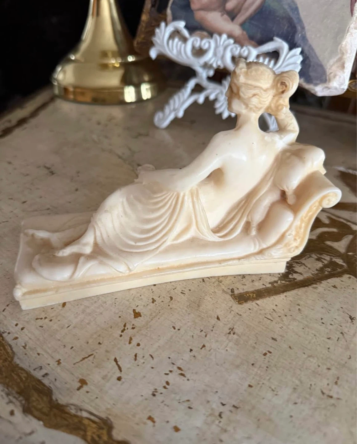 A. Santini Paolina Bonaparte Sculptor - photo 3