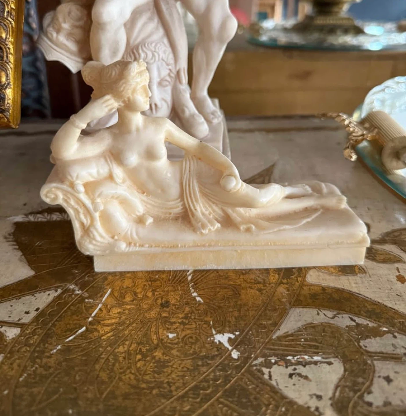A. Santini Paolina Bonaparte Sculptor - photo 5