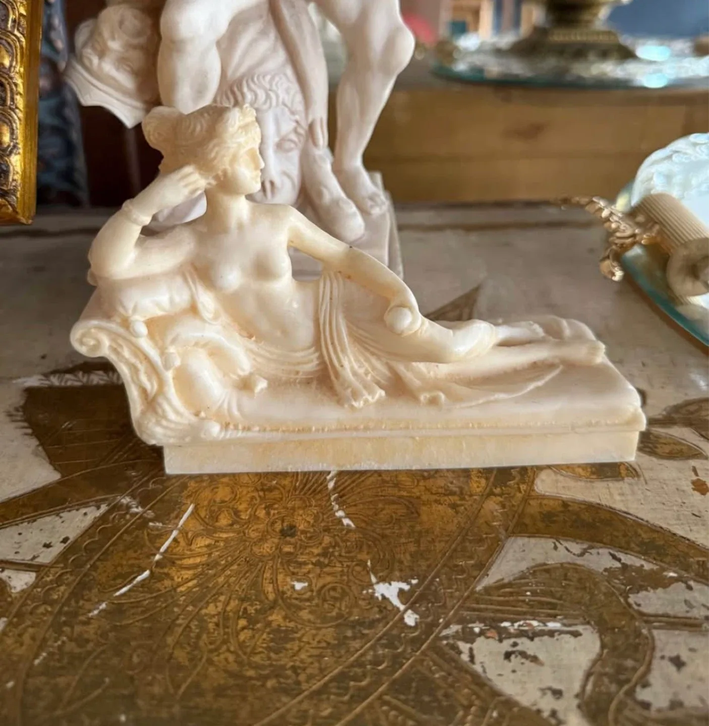 A. Santini Paolina Bonaparte Sculptor - photo 5