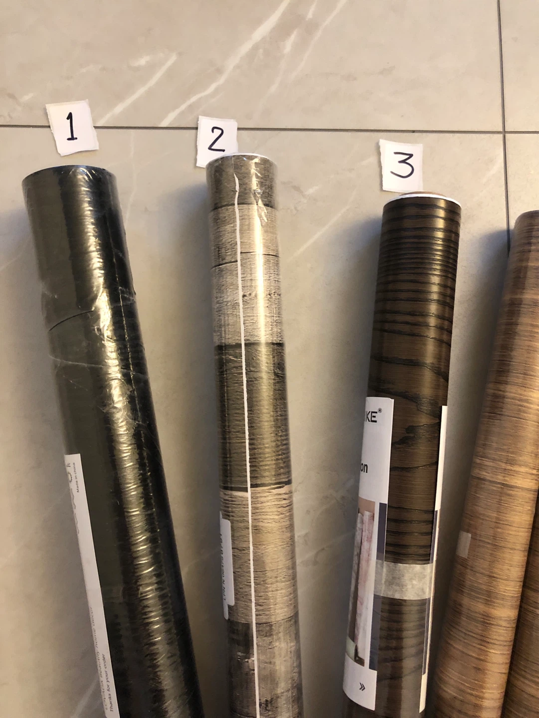 Natural wood wallpaper rolls - photo 5