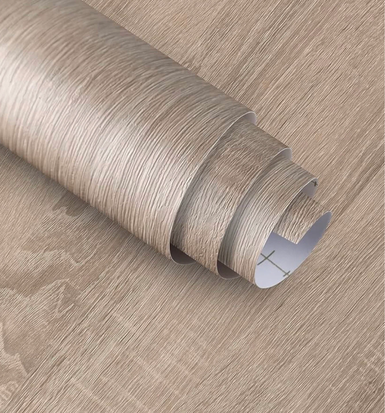 Natural wood wallpaper rolls