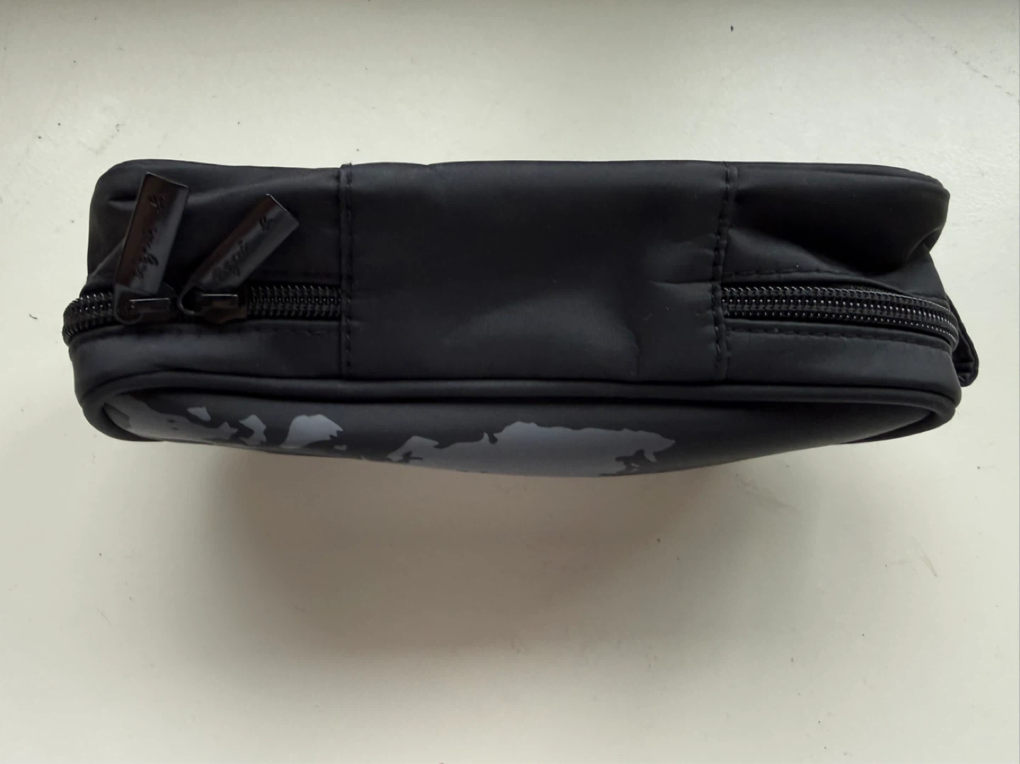 Agnès b. Black Nylon Travel Pouch - photo 2