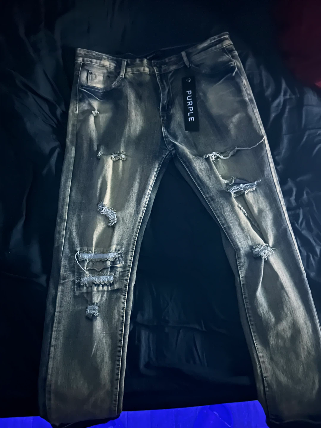 Purple Brand Distressed Jeans