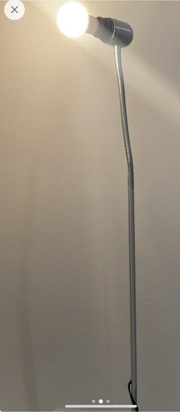 IKEA LERSTA Floor/Reading Lamp - Silver - photo 2