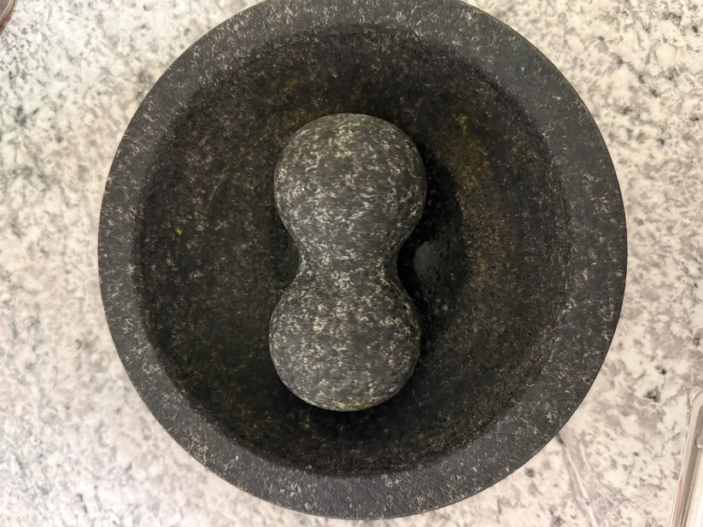 UMIEN Granite Mortar and Pestle Set