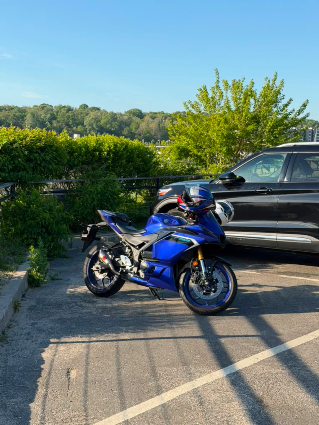 Blue Yamaha R3 Yzf 2025 ! - photo 2
