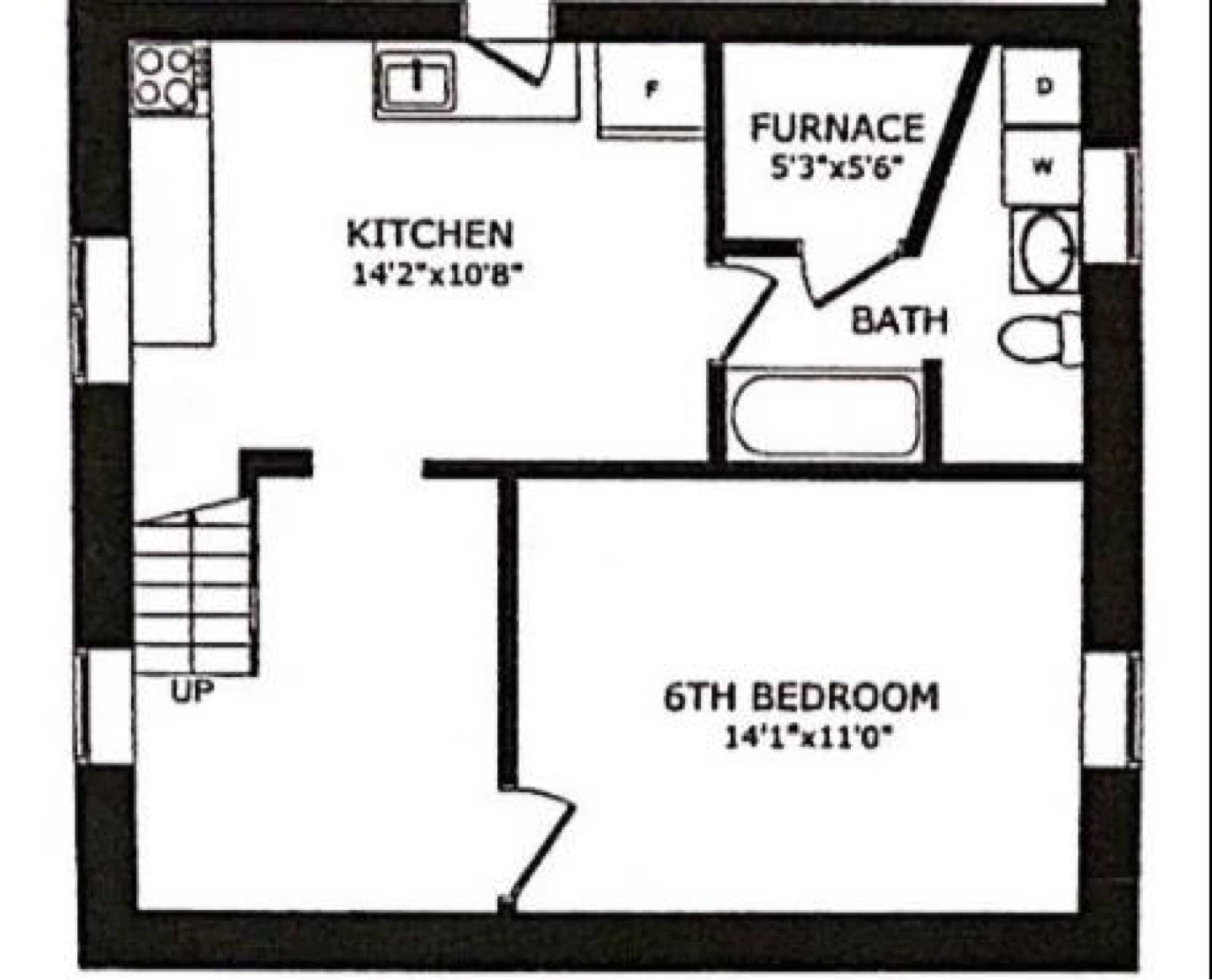 One bedroom Basement available 1st july 2026