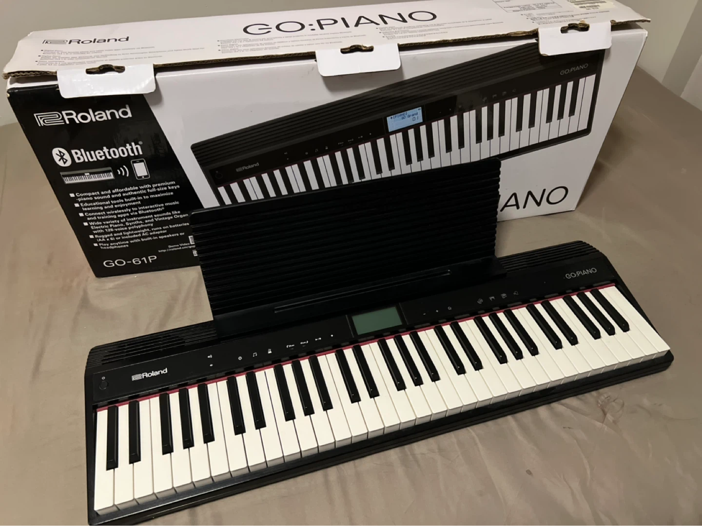 Roland GO:PIANO 61-Key Digital Piano