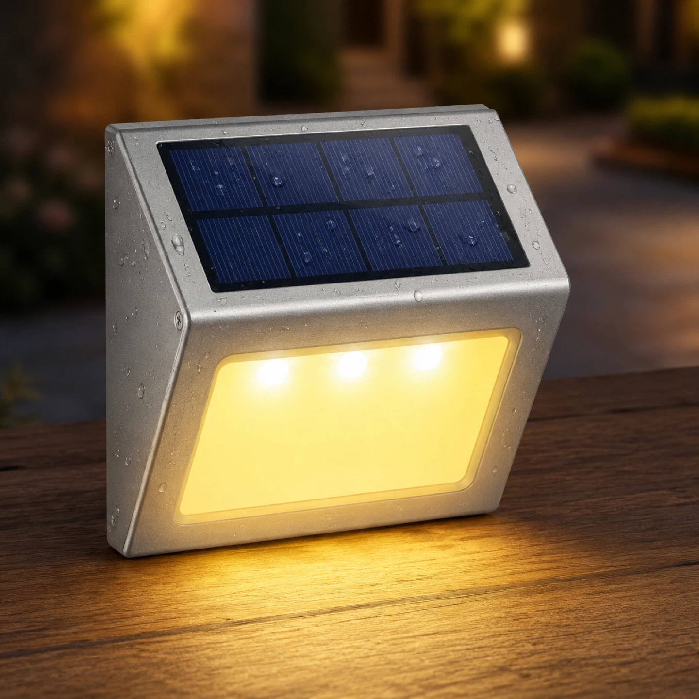16 Pack Solar Fence Lights Warm Light - photo 4
