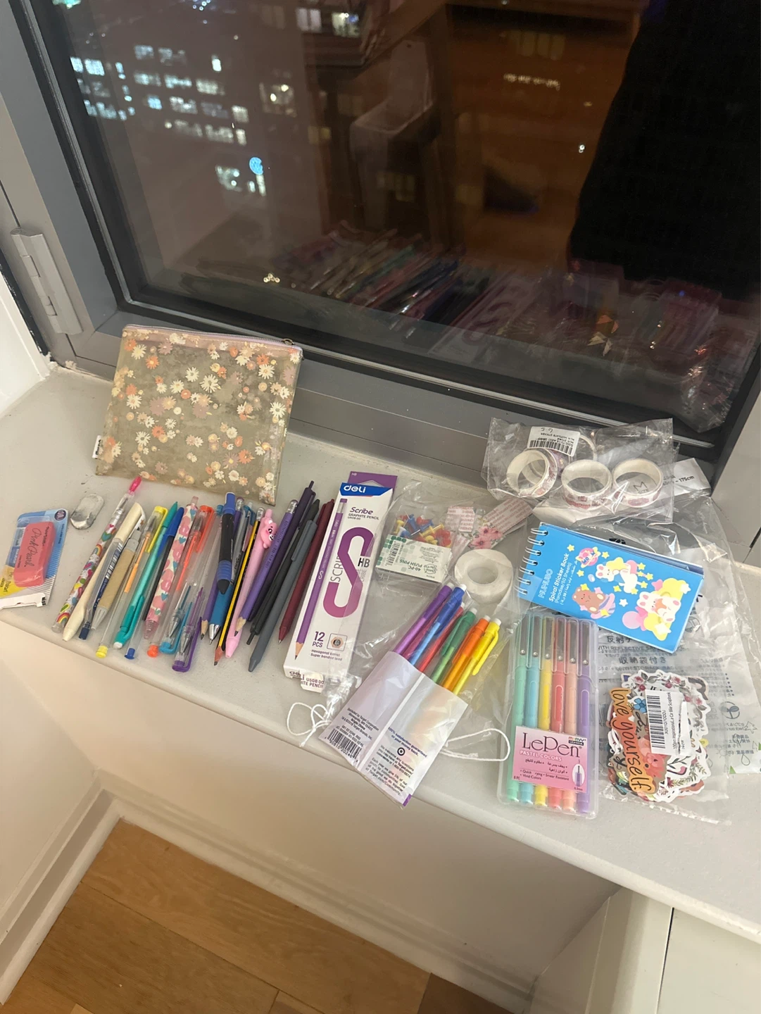 Assorted Pens, Pencils, and Stationery Bundle