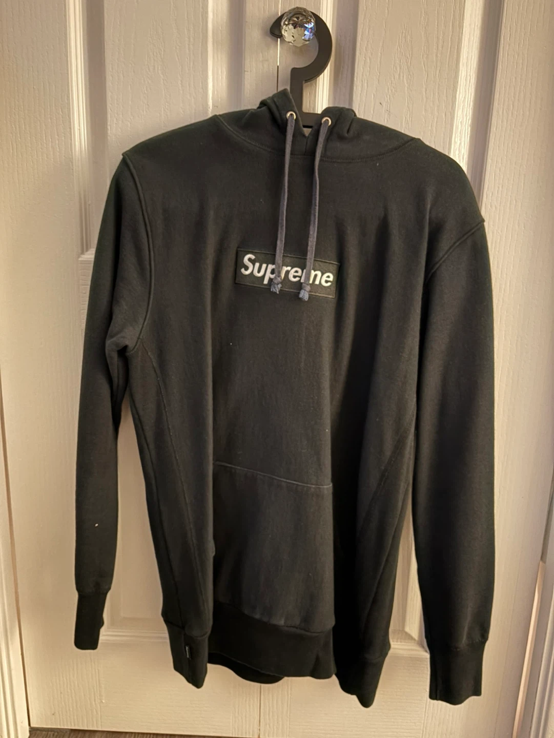 Supreme Box Logo Hoodie - Black XL