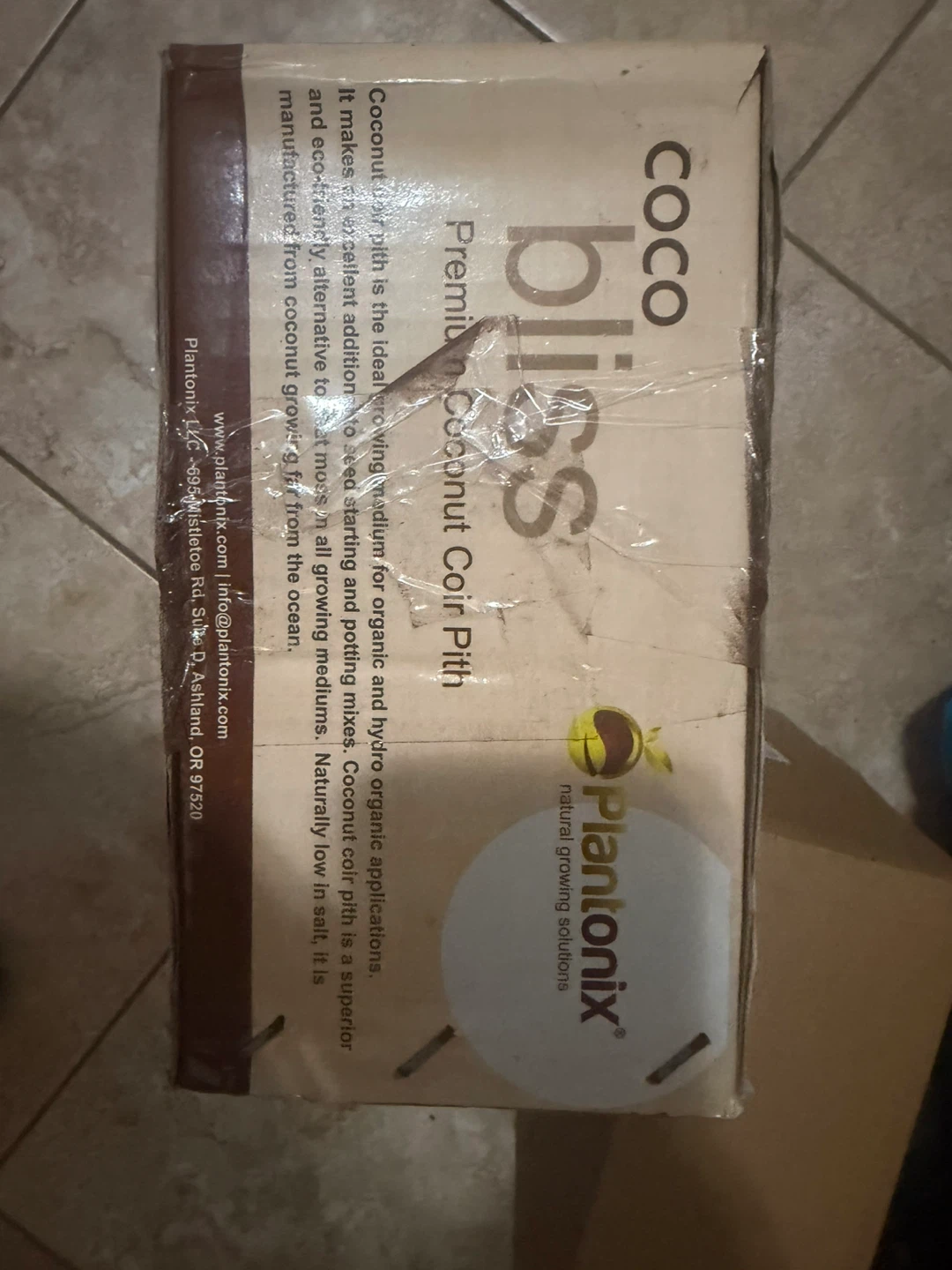 Plantonix Coco Bliss Premium Coconut Coir Pith 5x 1.4lbs