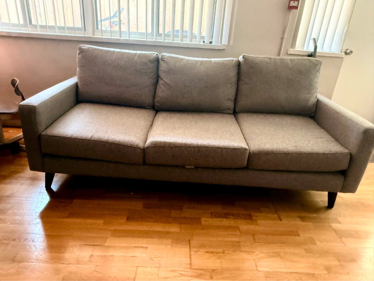 Grey 3-Seater Sofa