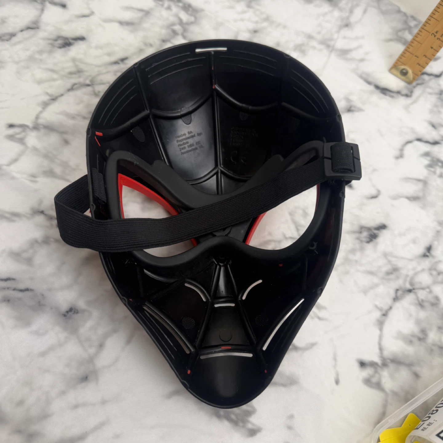 Spider-Man Miles Morales Black & Red Costume Mask Kids Cosplay - photo 5