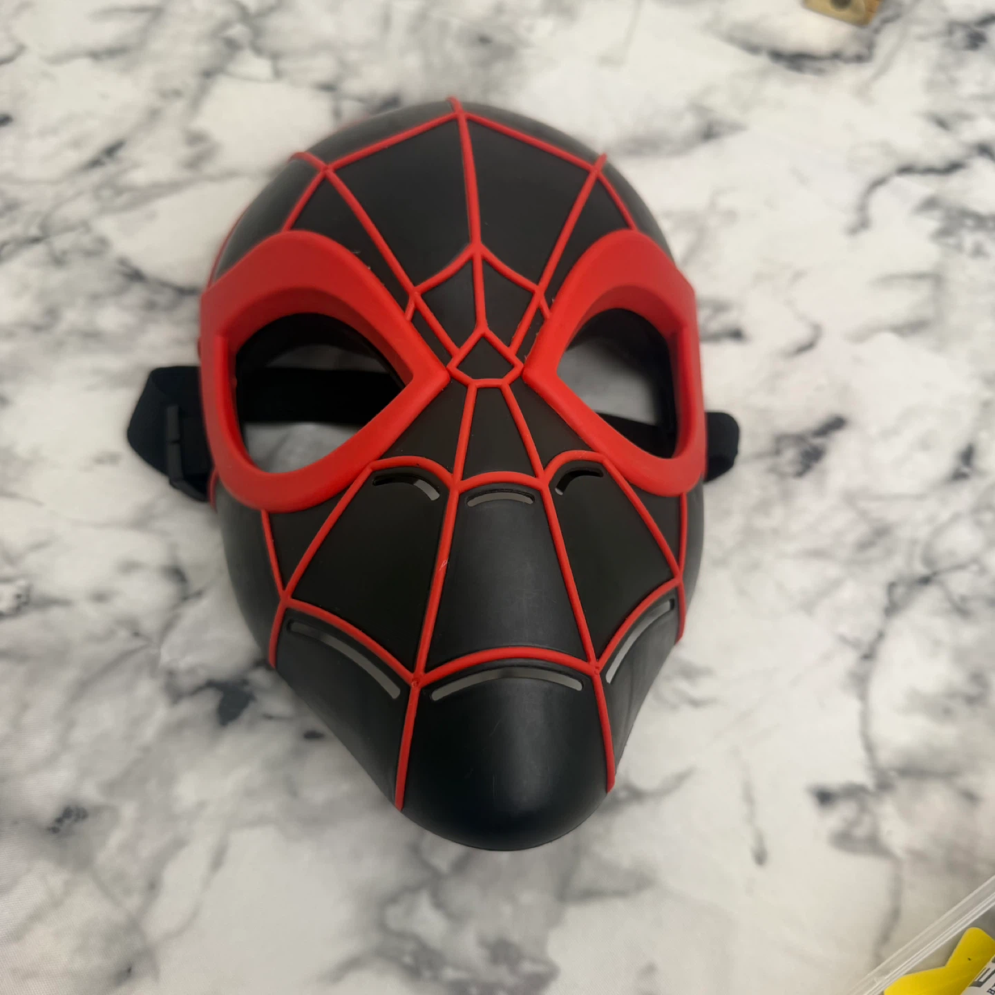 Spider-Man Miles Morales Black & Red Costume Mask Kids Cosplay