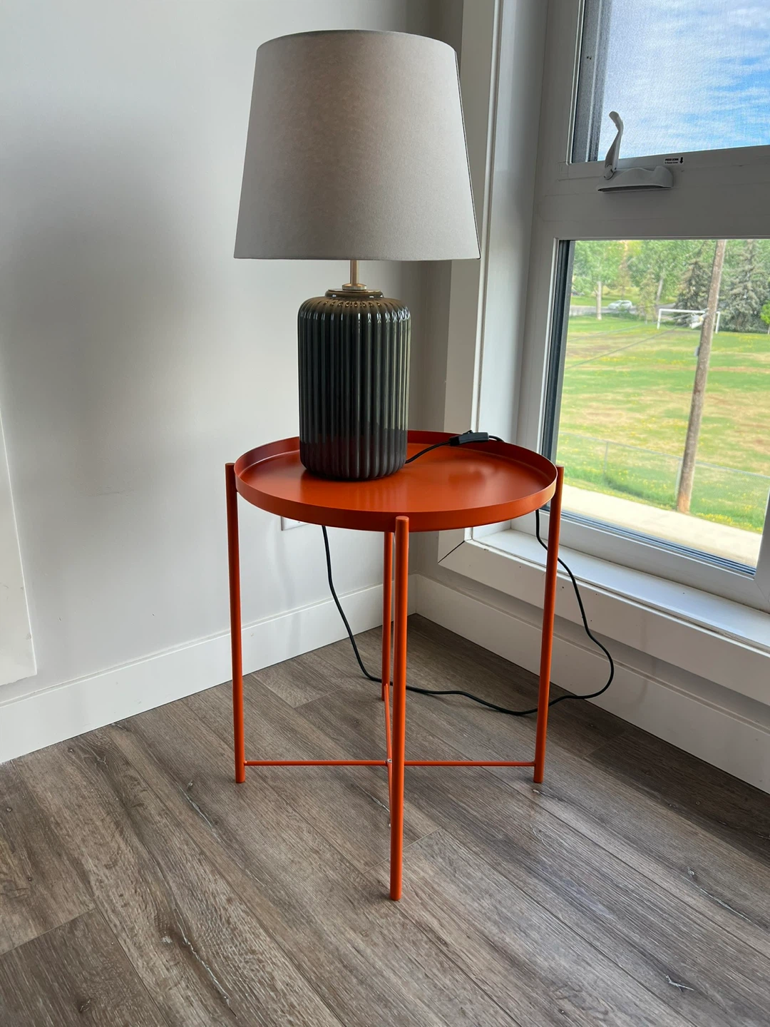 Orange IKEA GLADOM Side Table - photo 2