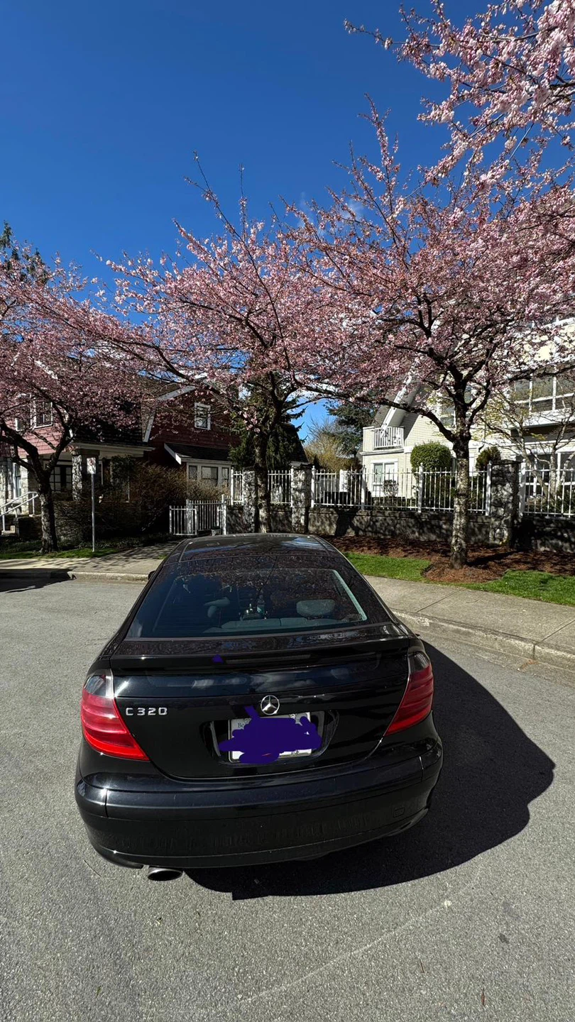 Black Mercedes-Benz C320 Coupe - photo 5