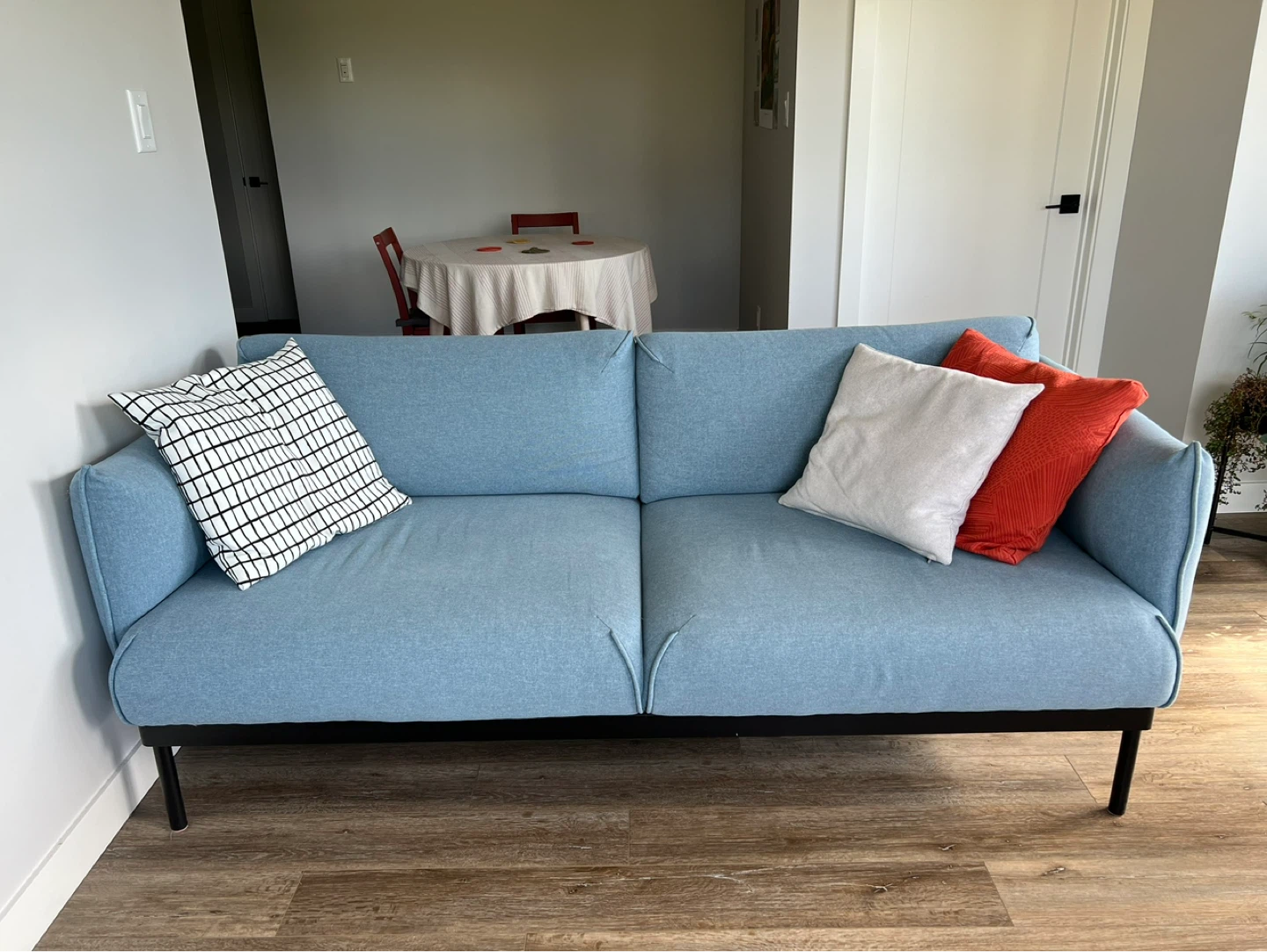 Light Blue IKEA Sofa